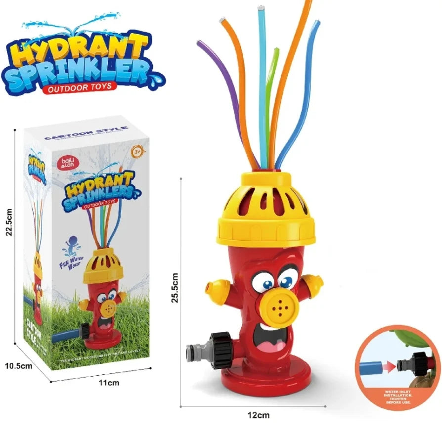 Cartoon Splash Water Sprinkler Outdoor Water Toy