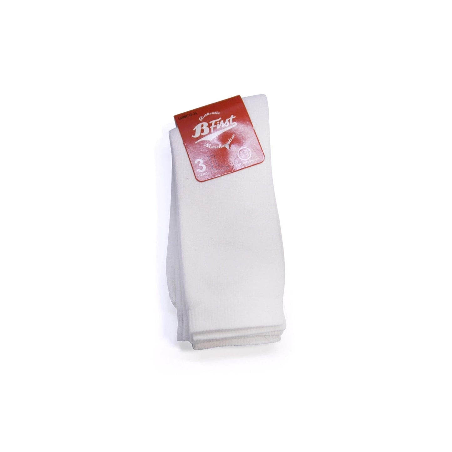 School White Socks For Kids And Adults (3 Pairs)