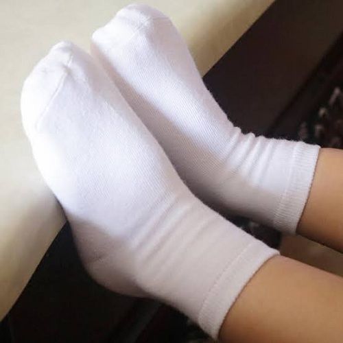 School White Socks For Kids And Adults (3 Pairs)