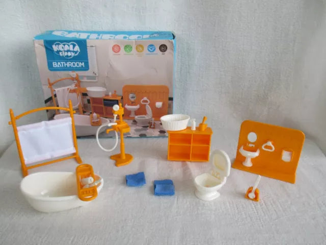 Miniature Bath Room Furniture Set