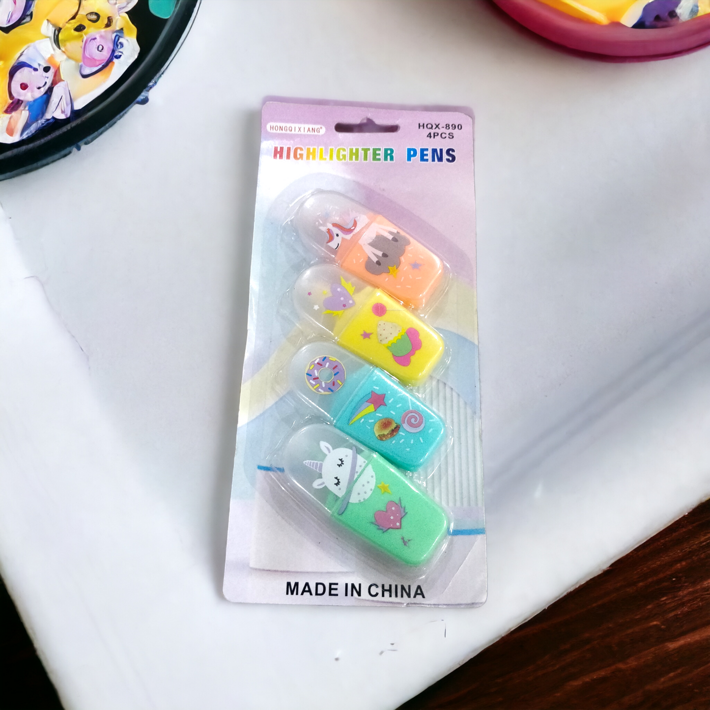 Unicorn Highlighters Set