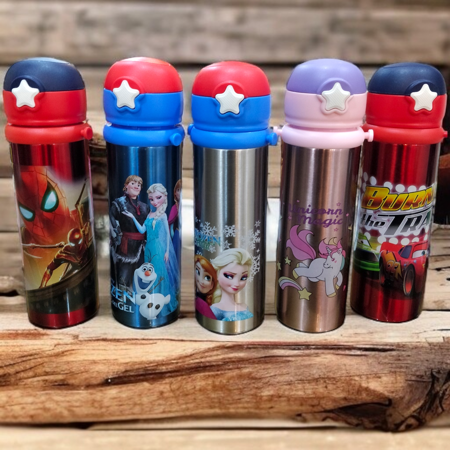 Stainless Steel Character Water Bottle