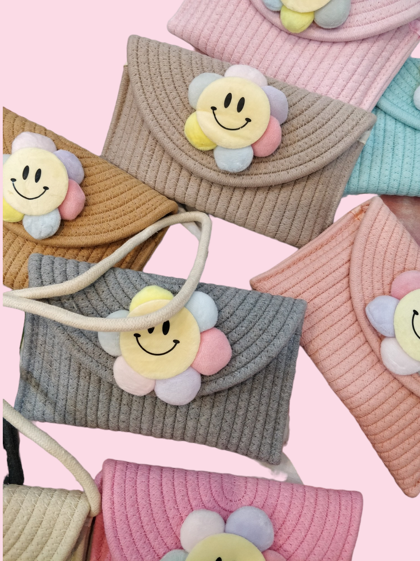 Big Size Jute Wallet Bag