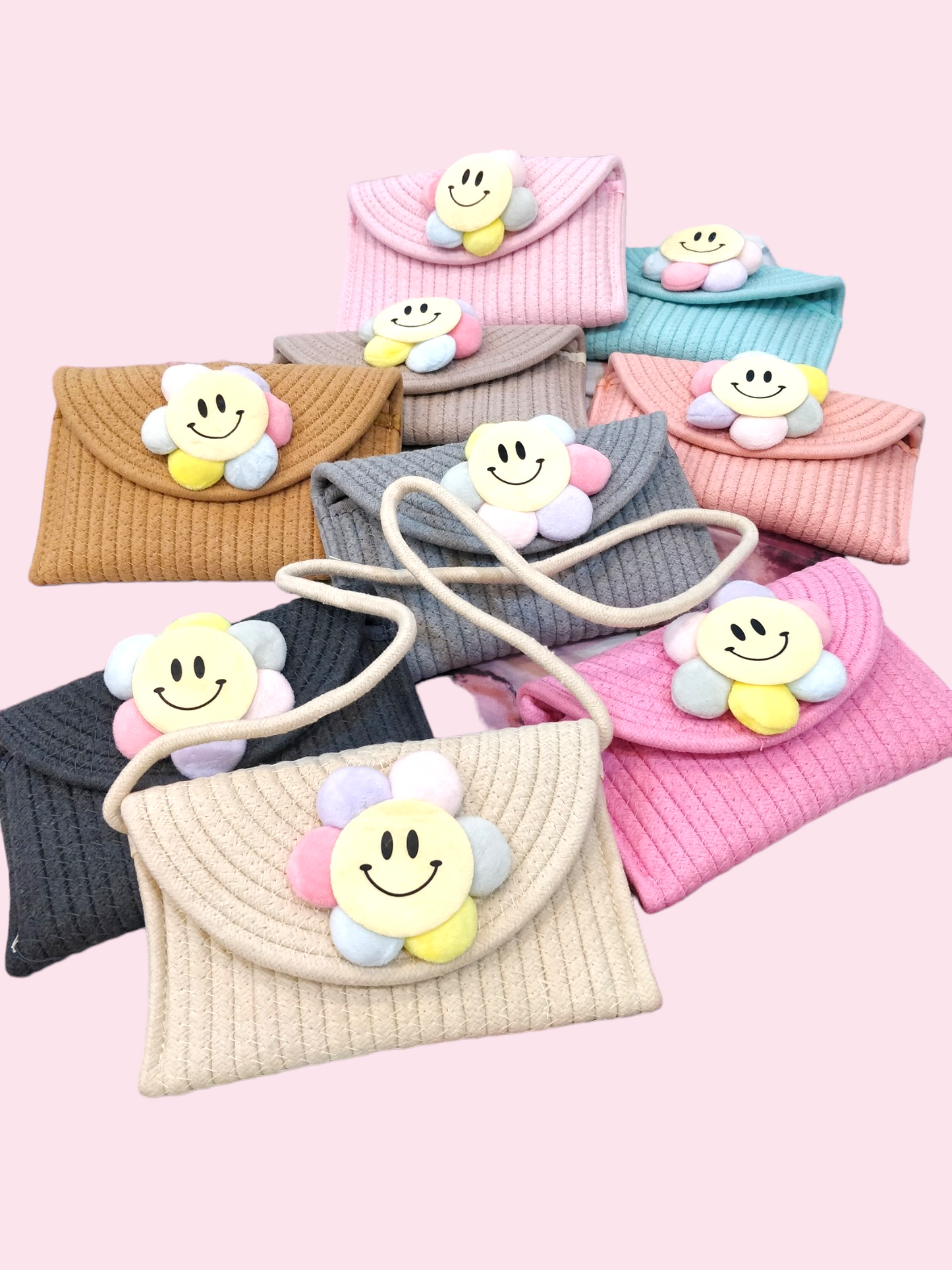 Big Size Jute Wallet Bag