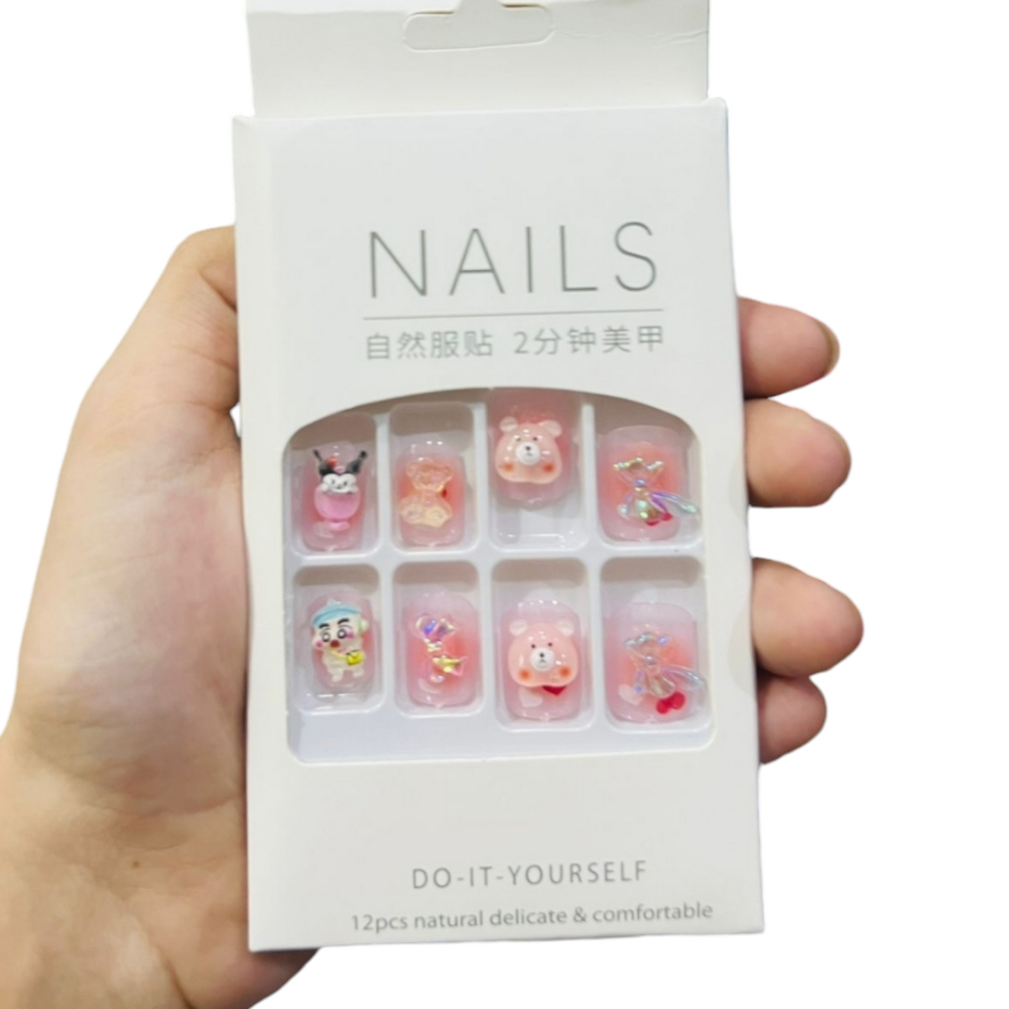 Sanrio Kids 3D Nails With sticker Sheets