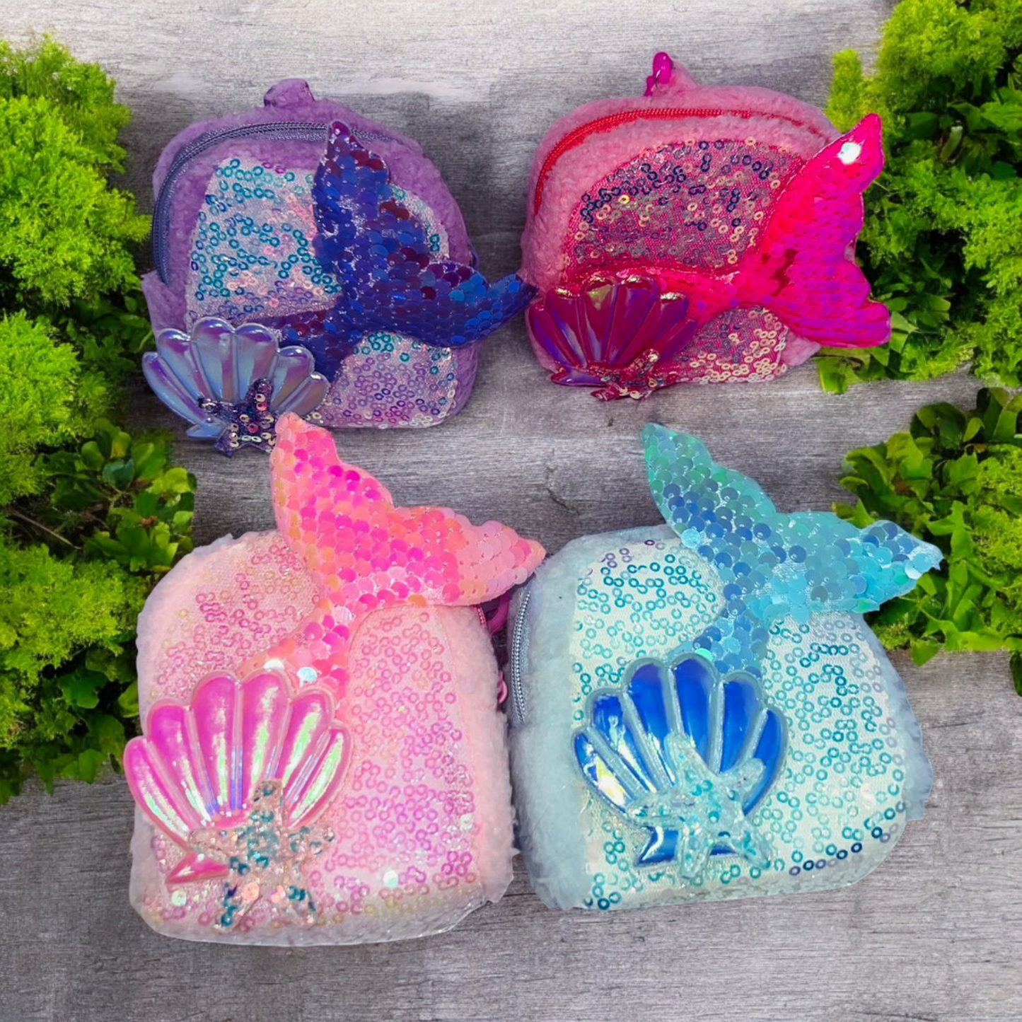 Mermaid Hanging Coin Pouch
