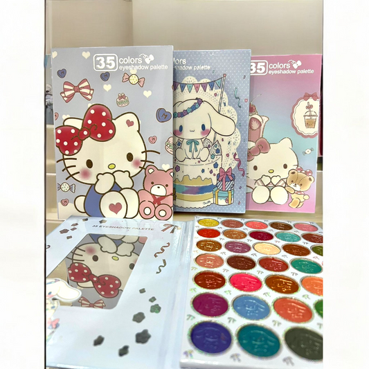 Sanrio 35 Colors Eye Shadow Pallete