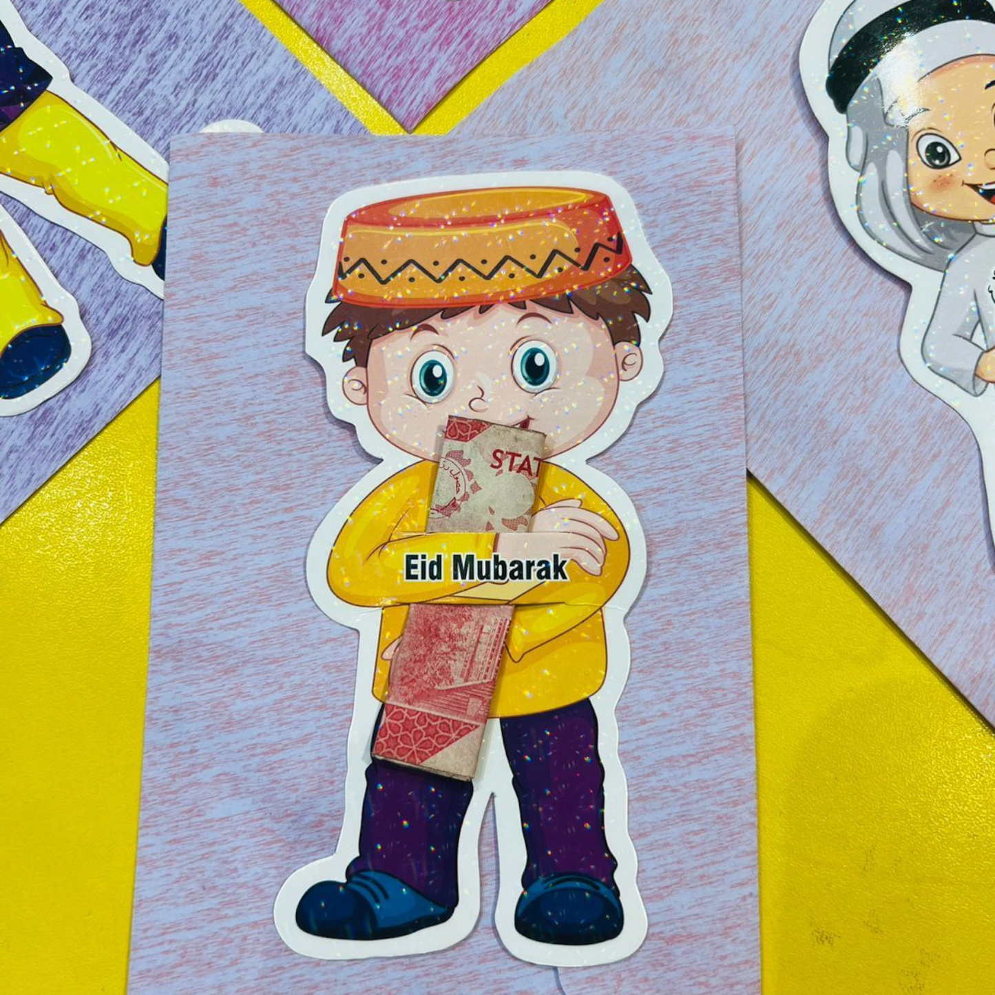 Tuck - In Eidi Holder With Envelope For Kids