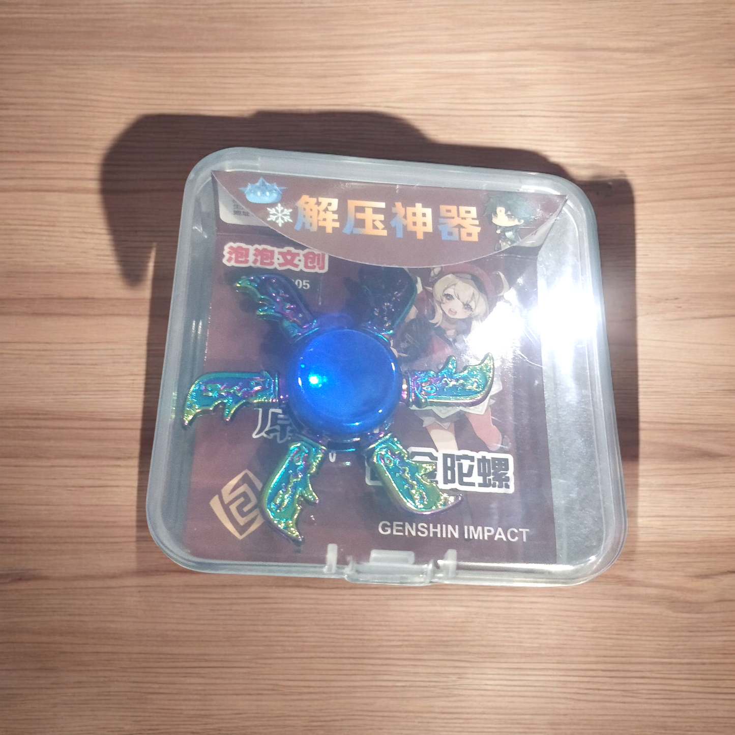 Genshin Impact Alloy Spinner In Gift Box
