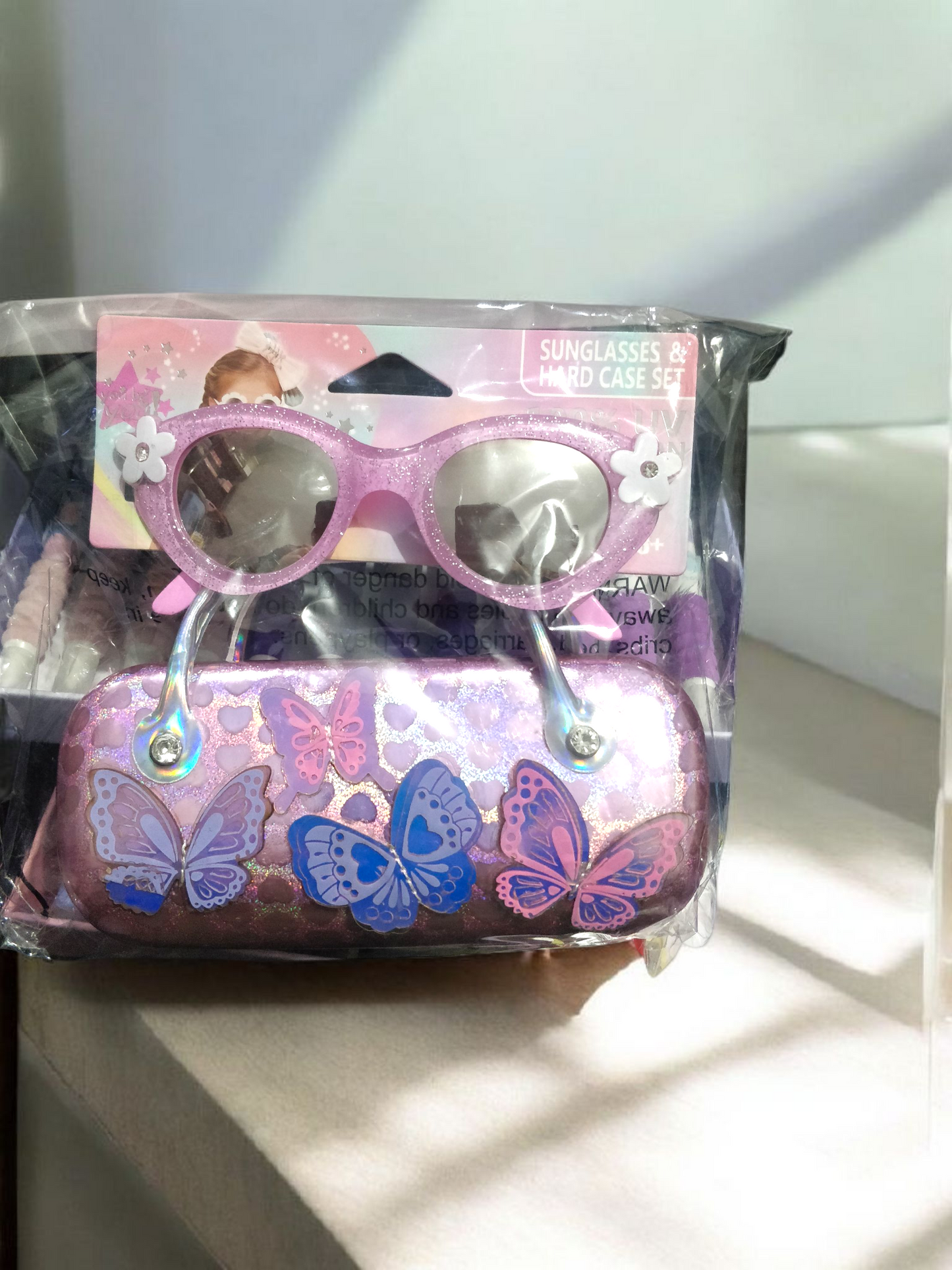 Kids UV Protected Sunglasses With Case