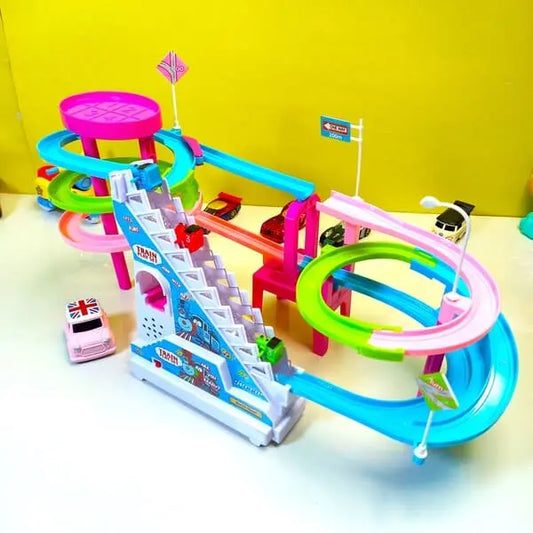 Musical Roller Coaster Track Set