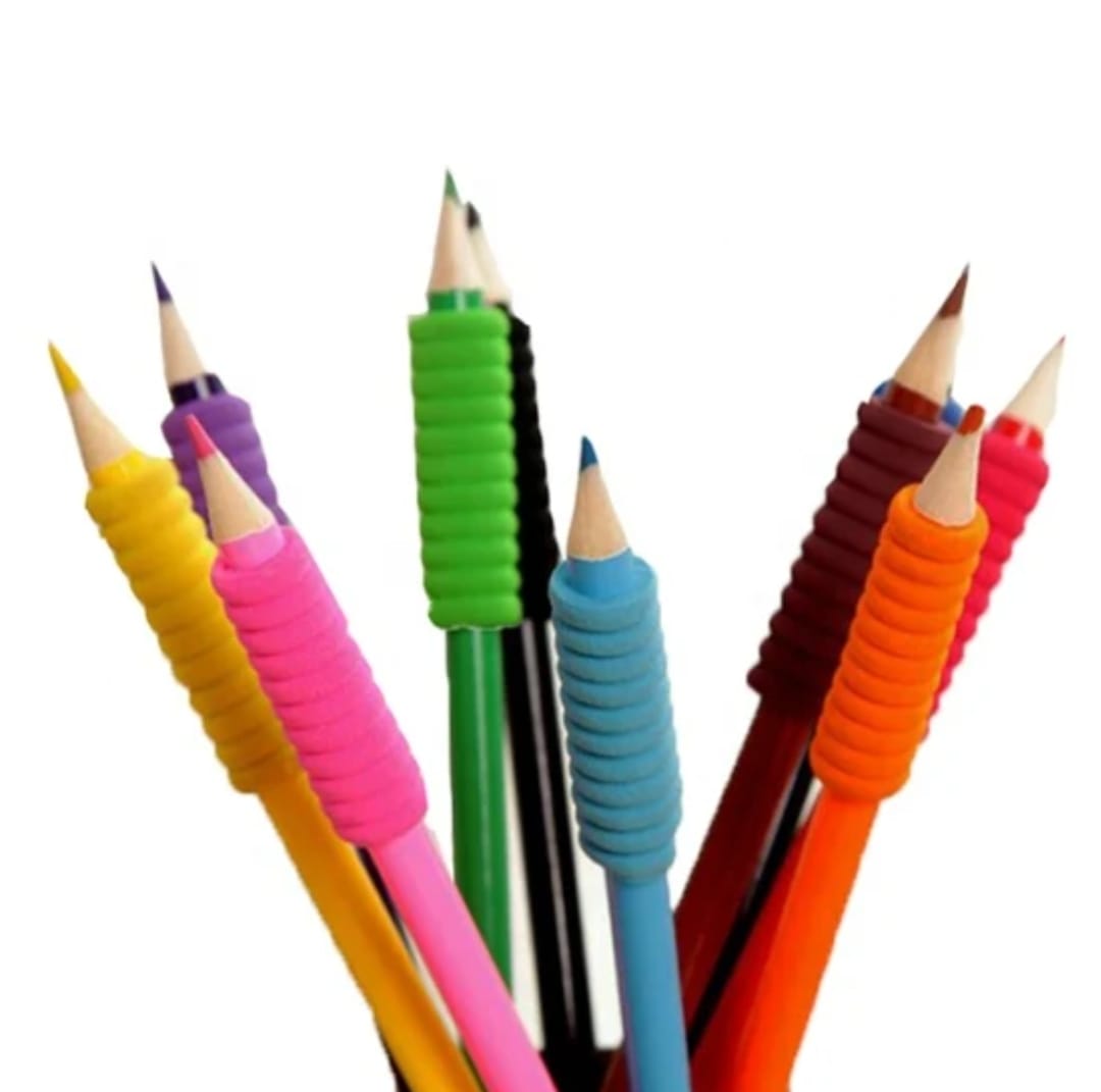 Color Pencils With Silicon Grip For Beginners