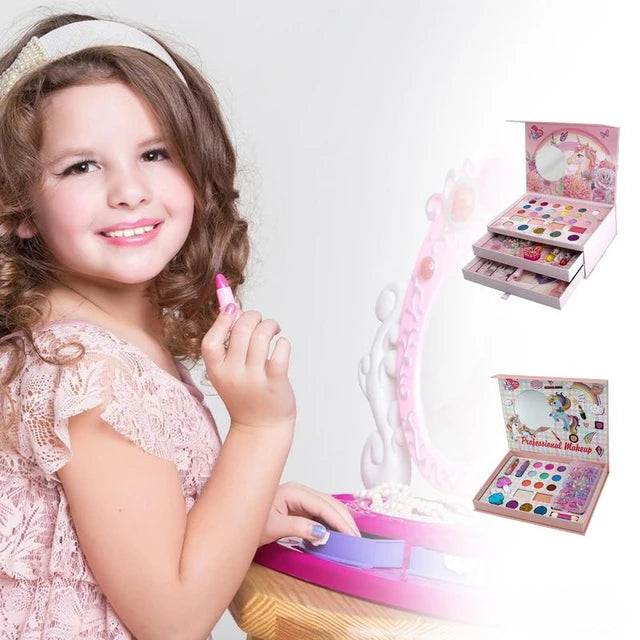 Unicorn kids Makeup Kit 3 Layers