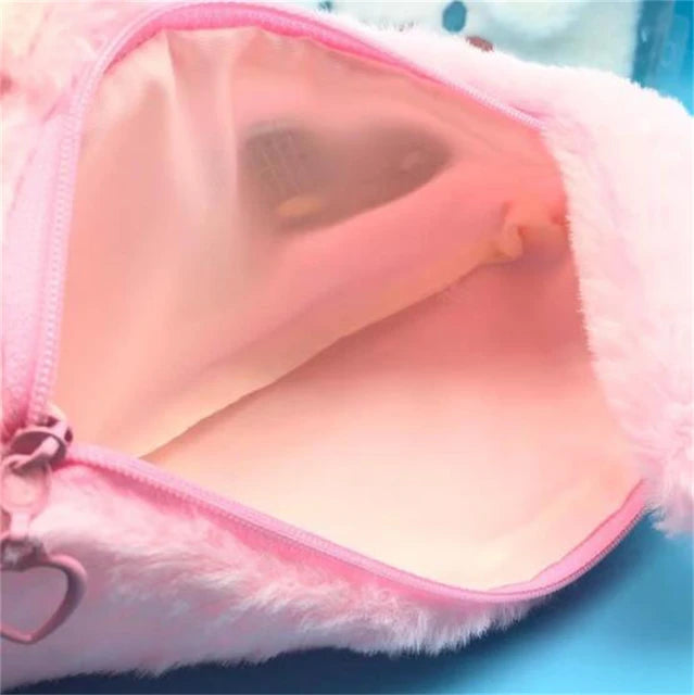 Sanrio Multi Purpose Fur Pouch