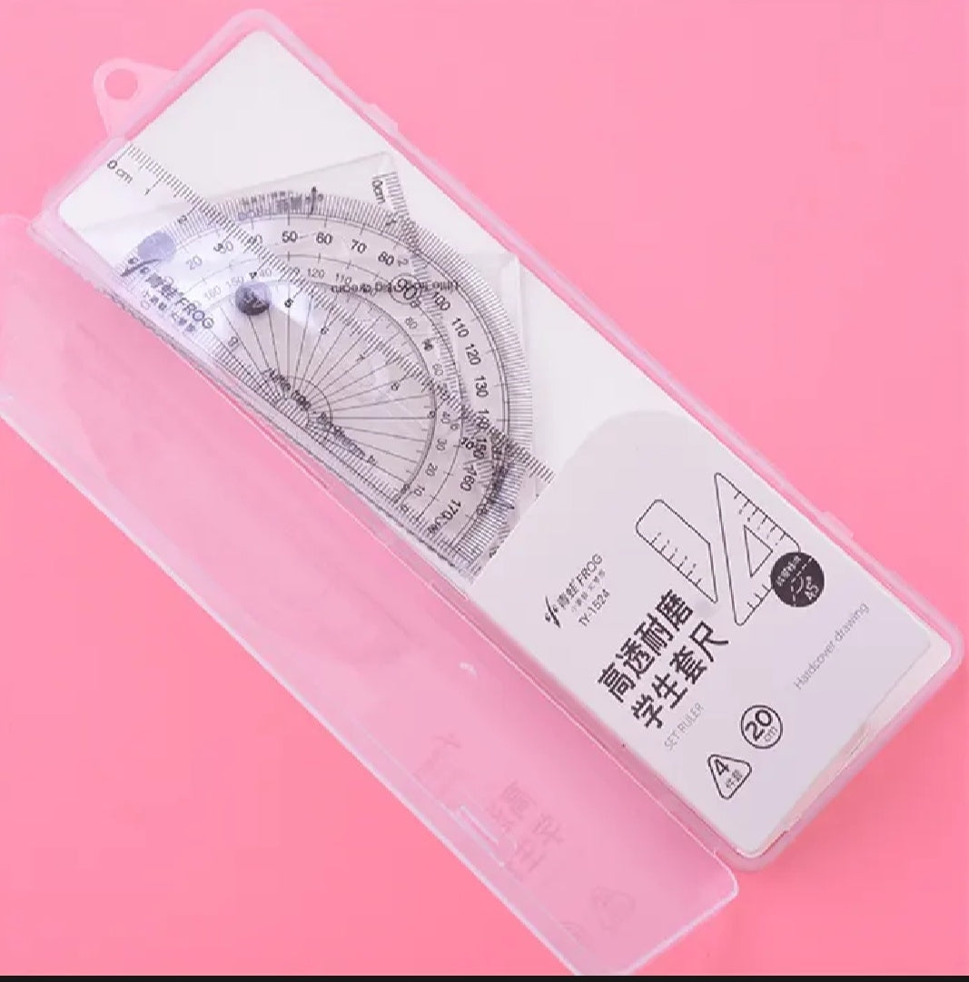 Ruler Geometry Protector Scales Set