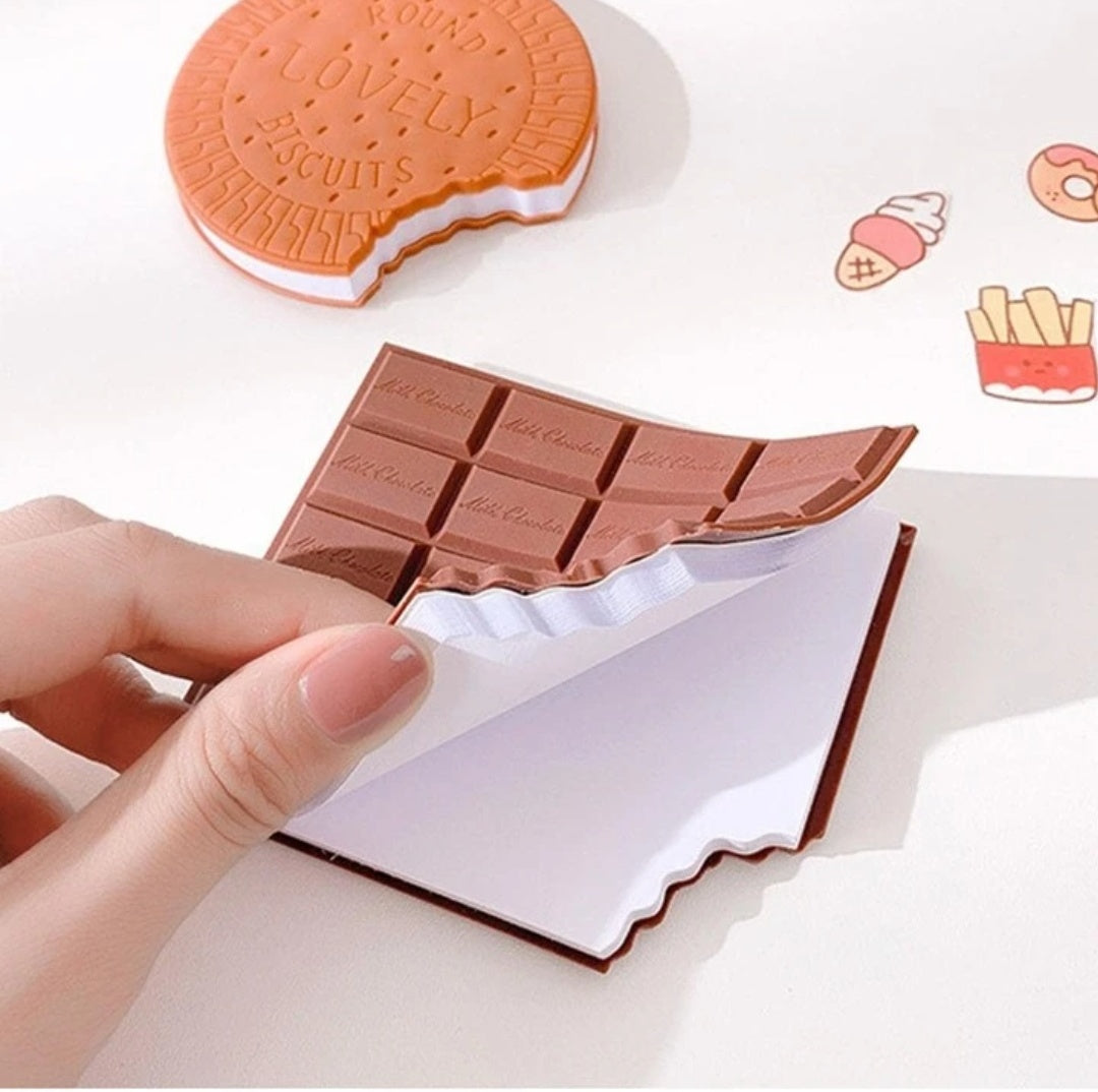 Scented Chocolate Biscuit Notepad
