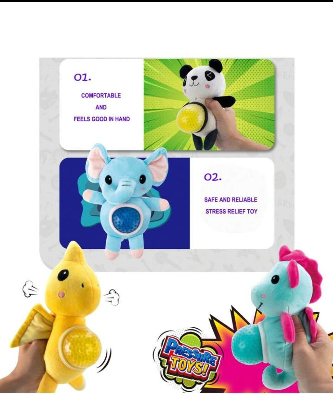 Plush Orbeez Decompress Toy