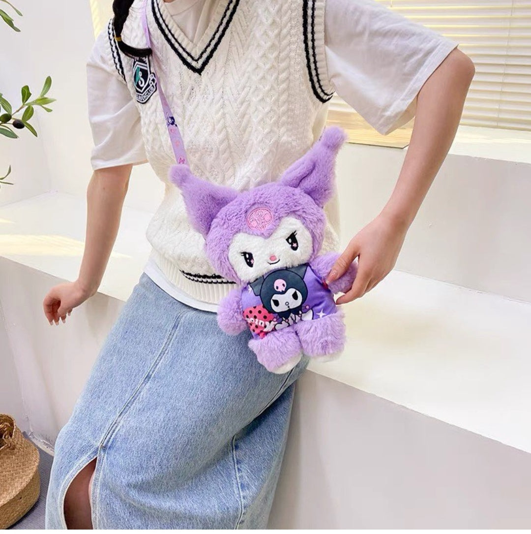 Sanrio Plush Cross Body Bag