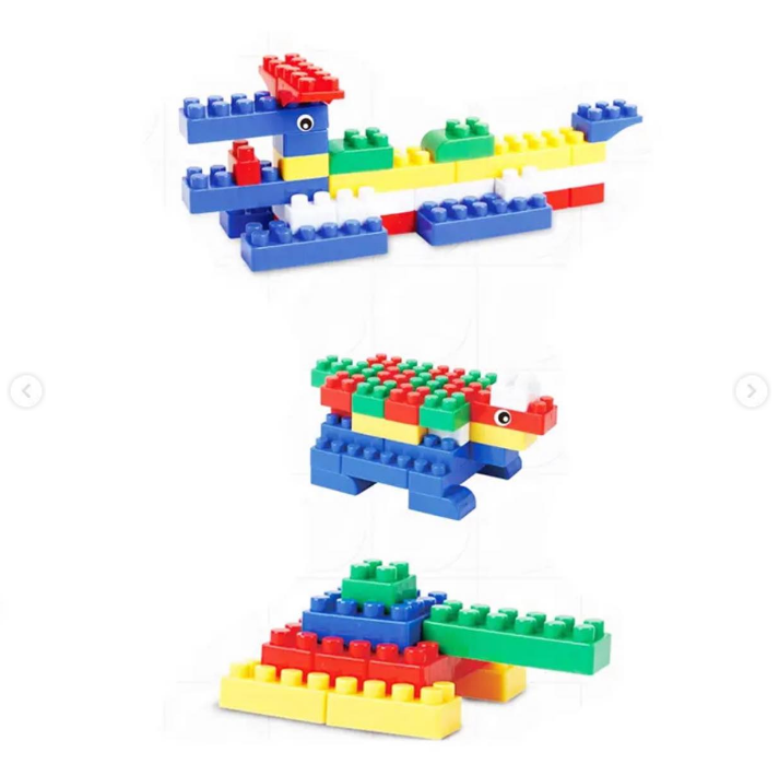 Kids Colorful Blocks With Storage Box