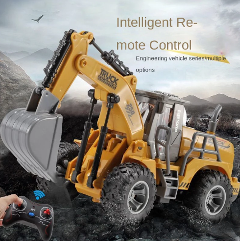Engineering Remote Control RC Construction Truck With Lights
