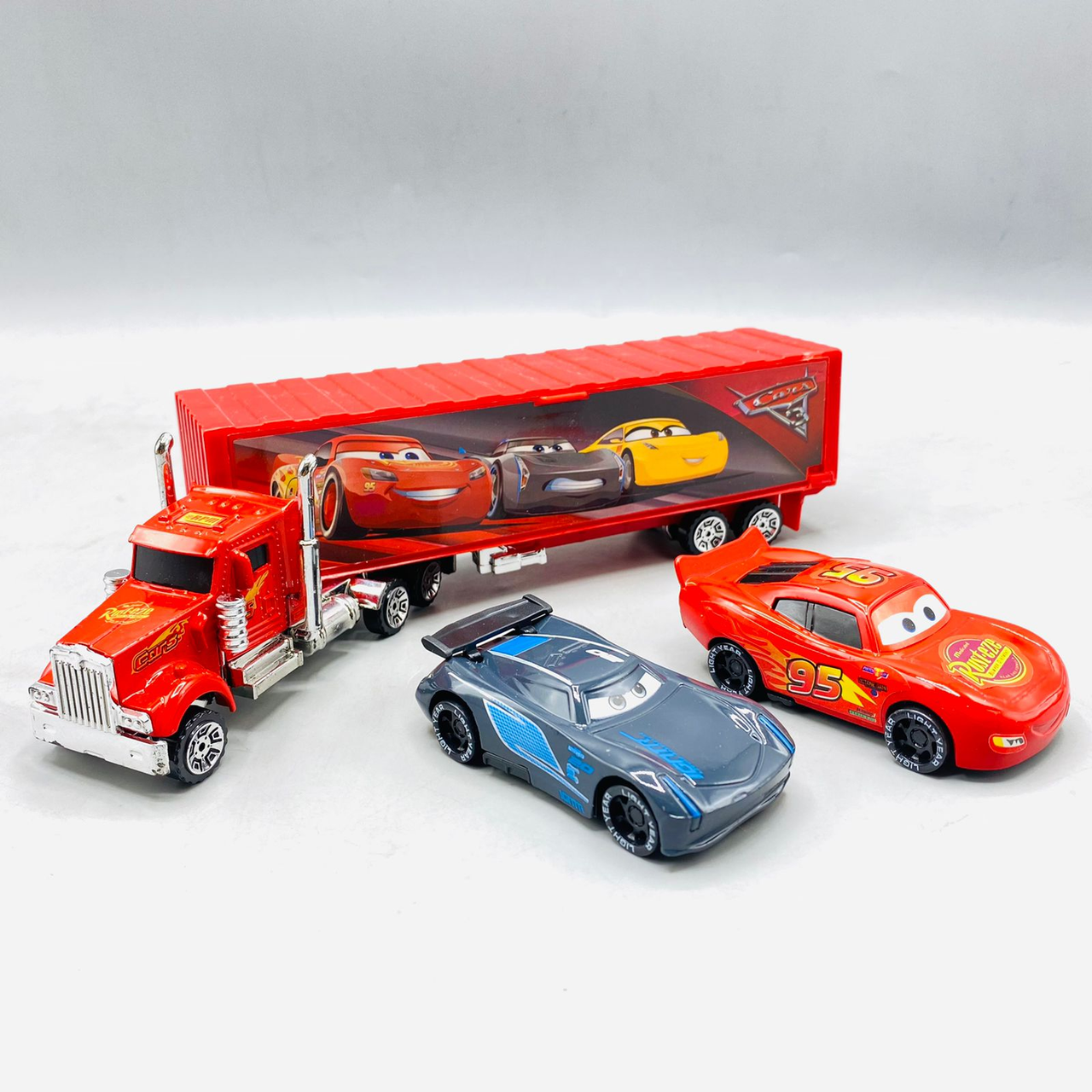 McQueen Truck Car Set