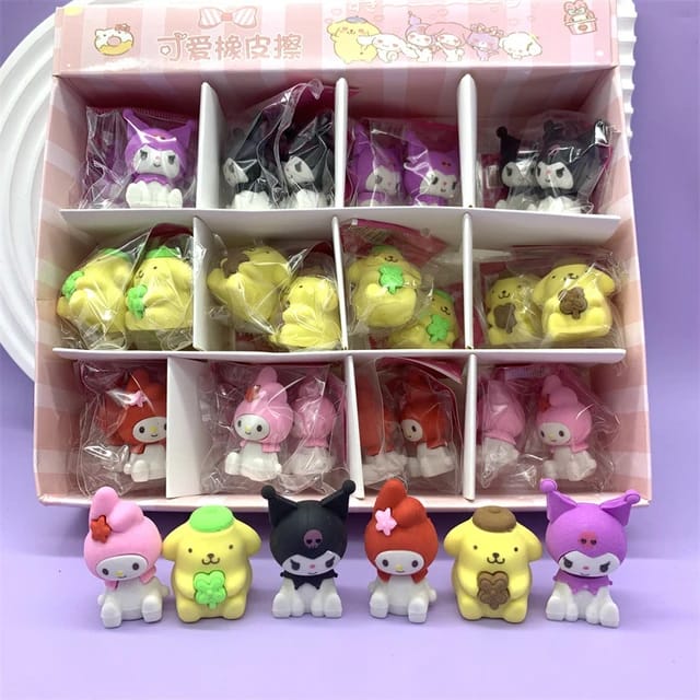 Sanrio 3D Eraser (Set of 3)