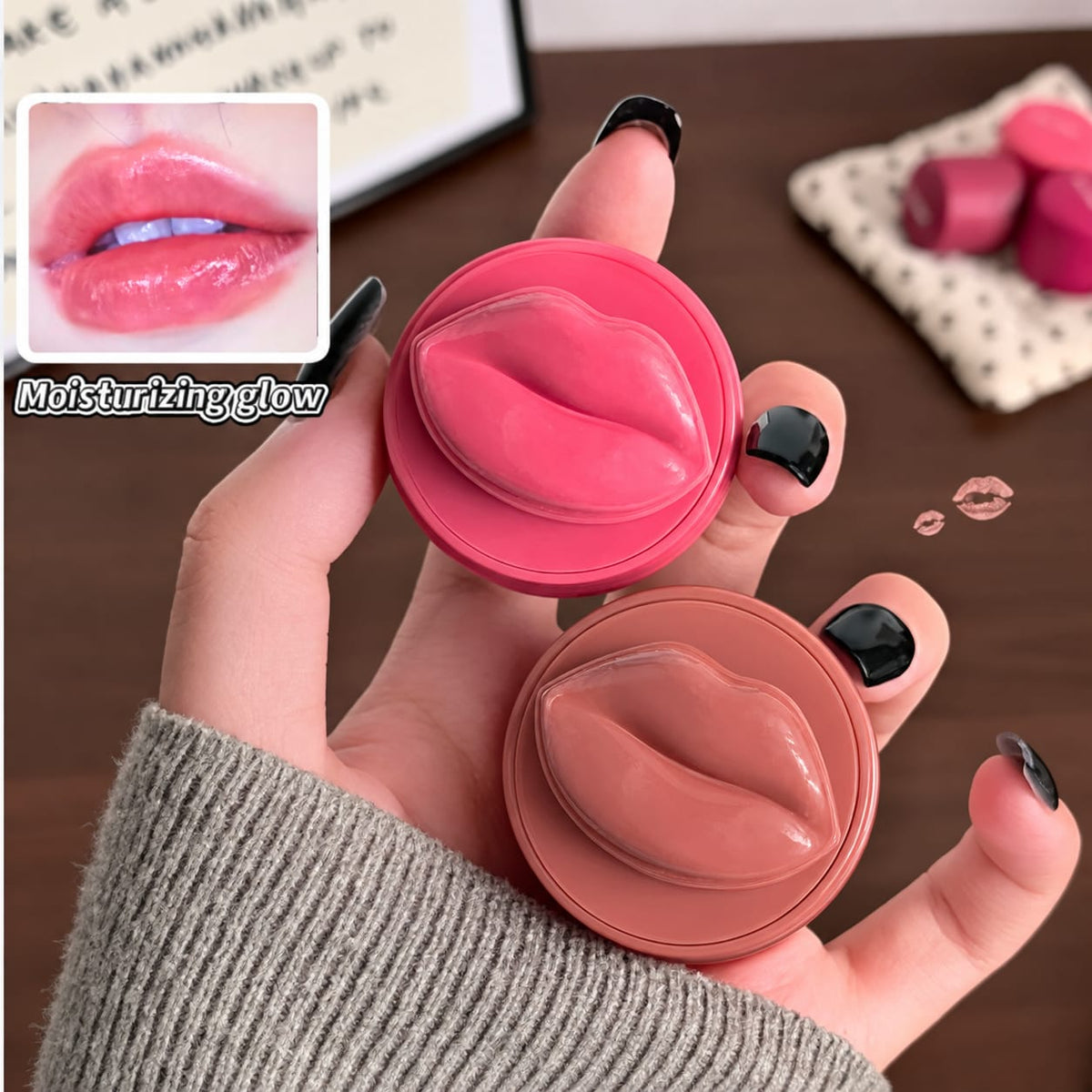 Korean Lips Shape Lip and Cheek Creamy Tint