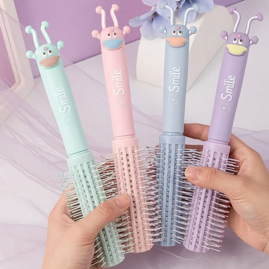 Kawaii Round Hair Brush For Boys And Girls