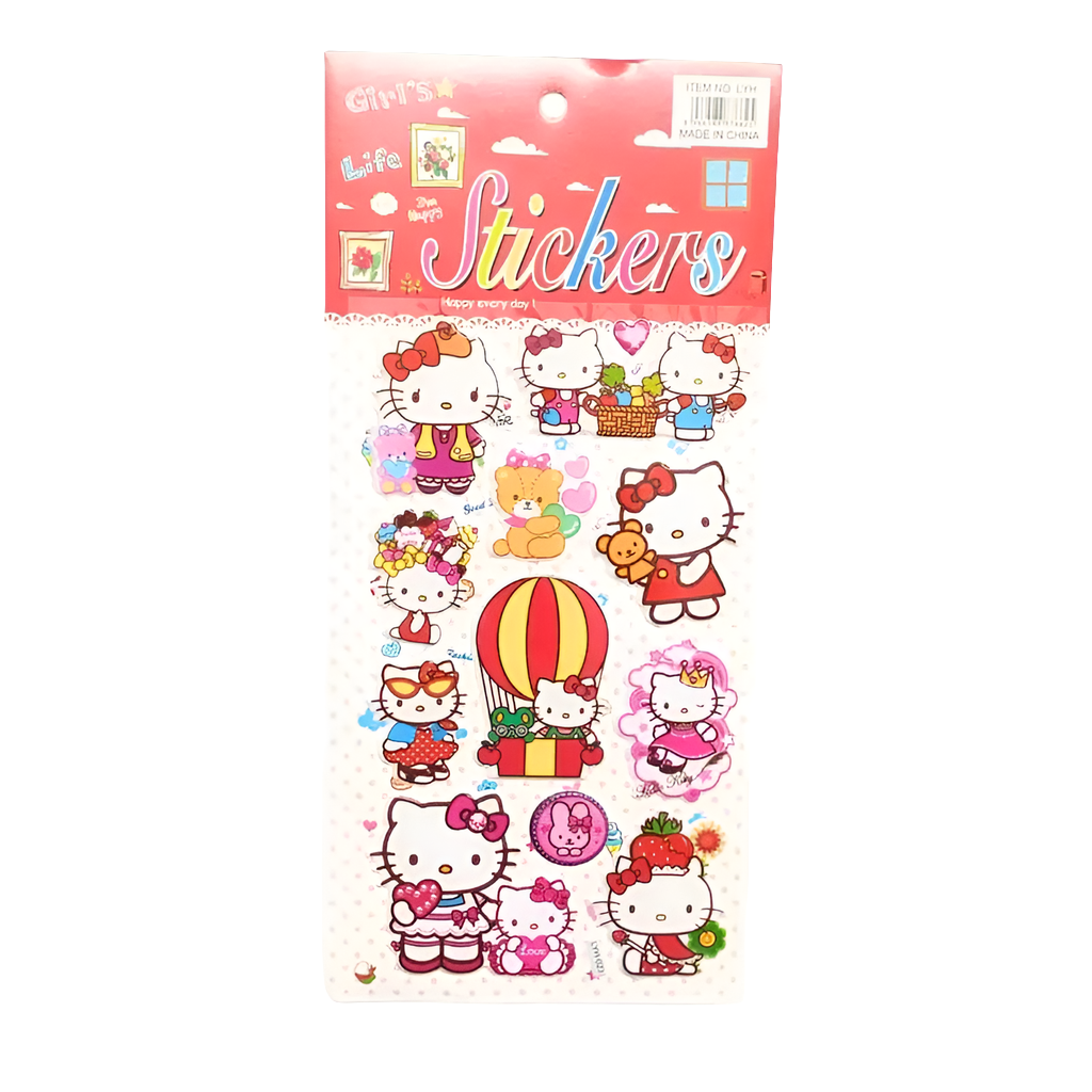 Hello Kitty Stickers Sheet