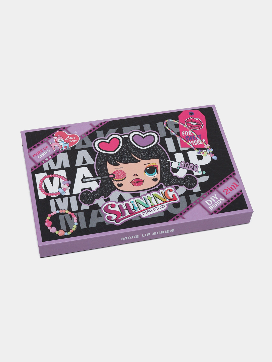 Lol Doll Shining Kids Makeup Kit With Diy Jewellery Beads