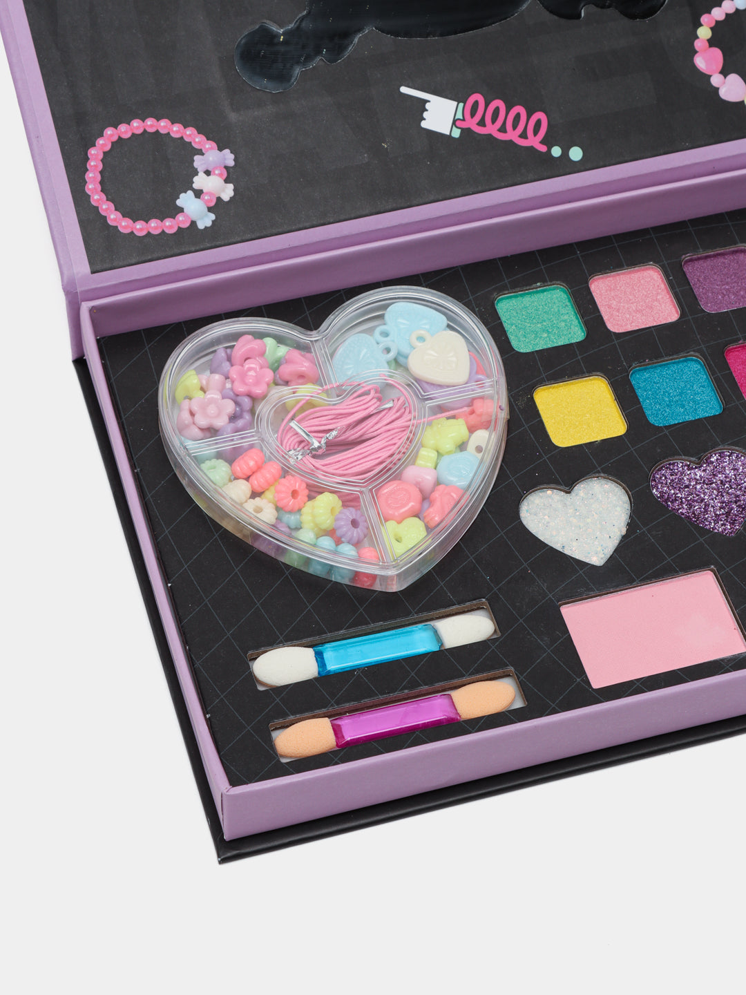 Lol Doll Shining Kids Makeup Kit With Diy Jewellery Beads