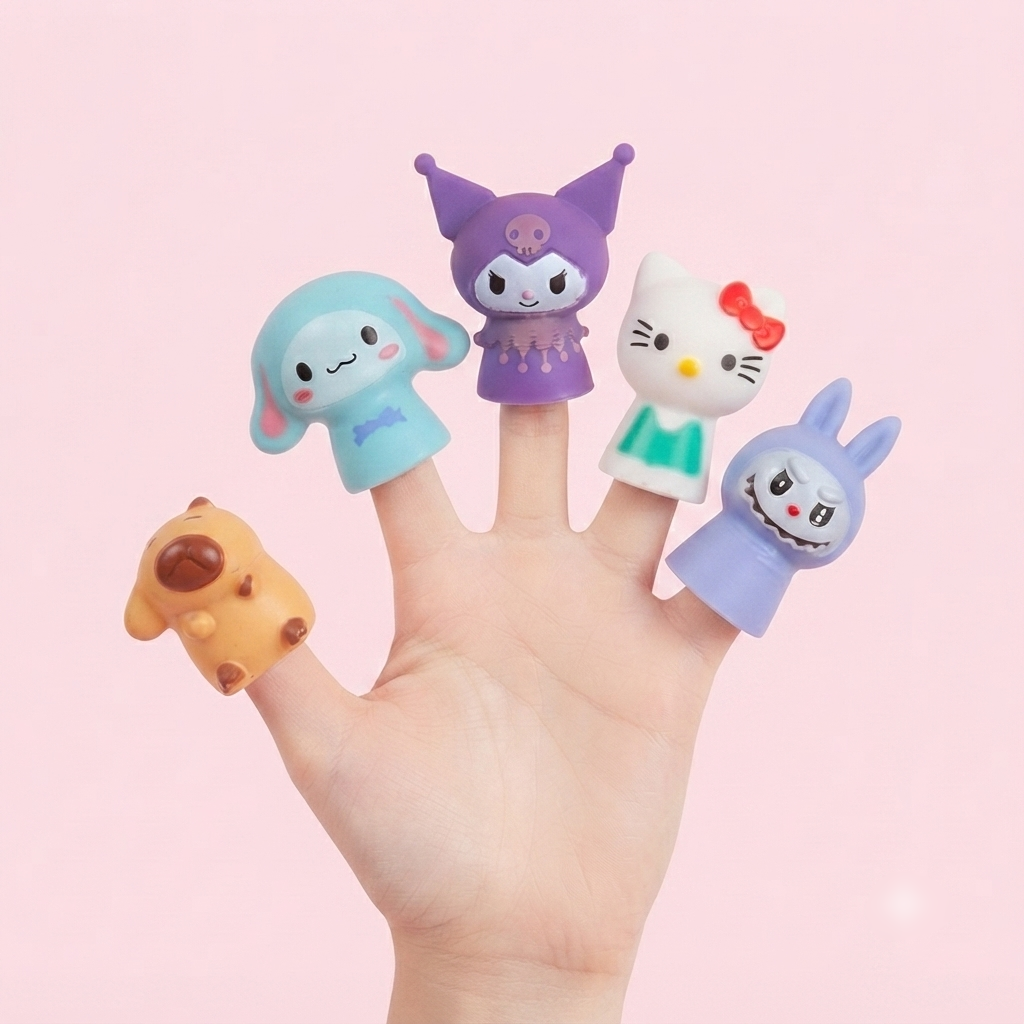 Sanrio Finger Puppets | Pack Of 5