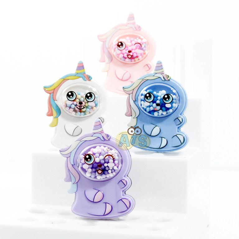 Unicorn Confetti Filled Double Hole Pencil Sharpener
