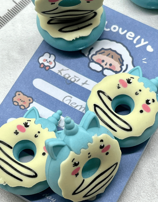 Donut 3D Eraser (Set of 2)