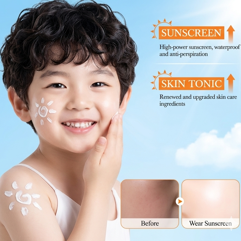 UV Sunscreen Protection Spf 50+ Lotion