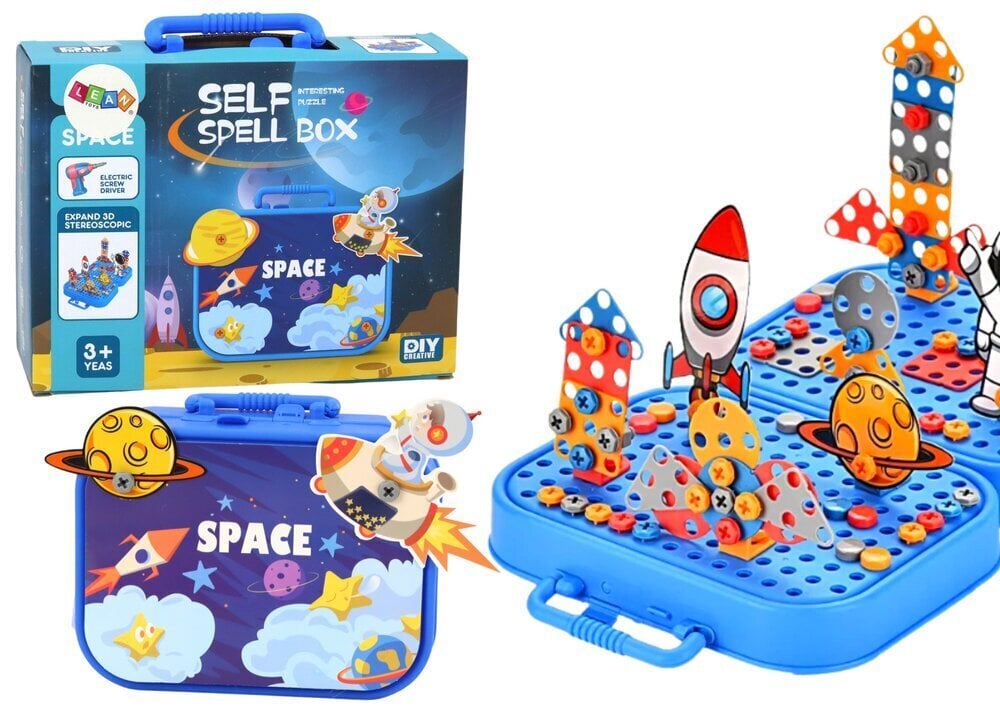 Space DIY Creative Mosaic Drill Toy