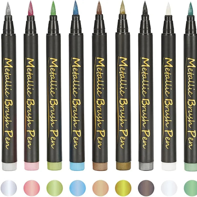 Metallic Markers Pack Of 8