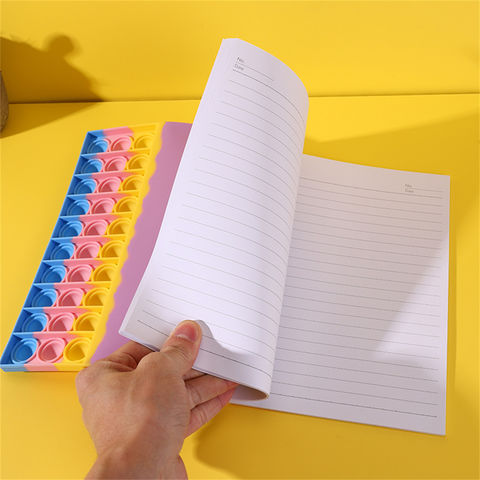 Pop it Note Book With Pencil Pouch