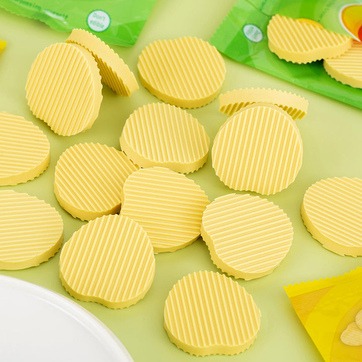 Potato Chips Pencil Erasers