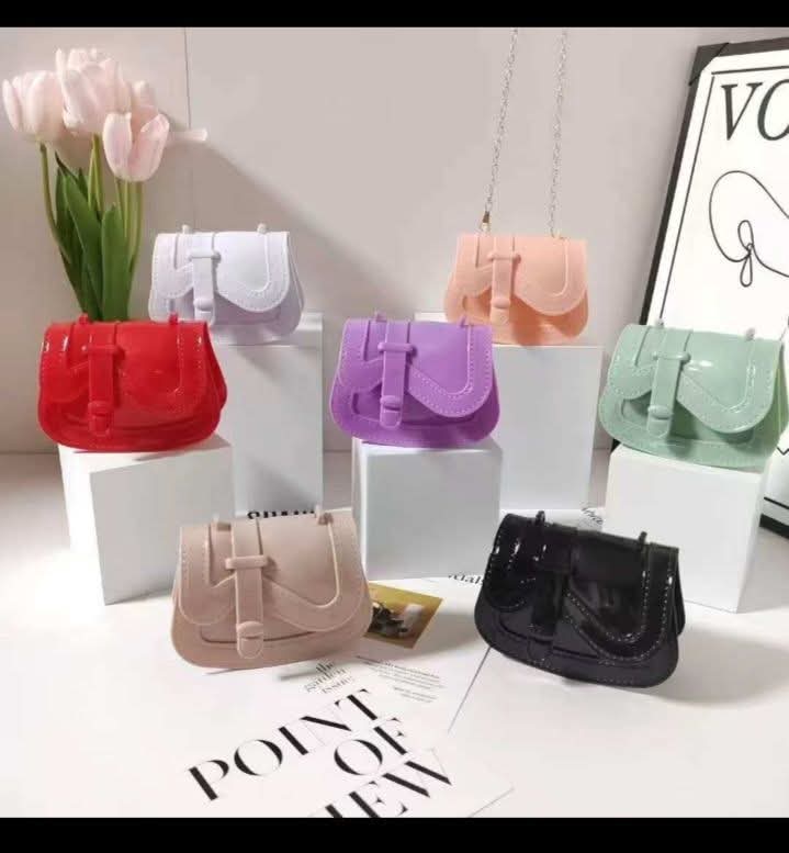 Saddle Chic: Mini Jelly Crossbody Collection For Kids