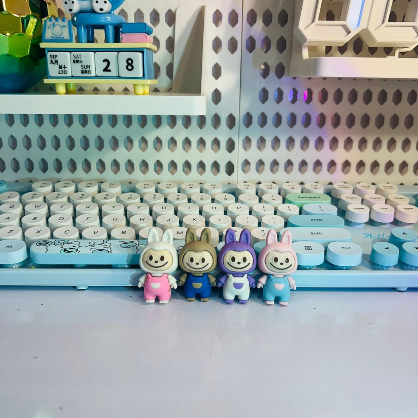 Labubu Mini Erasers (Set Of 3)