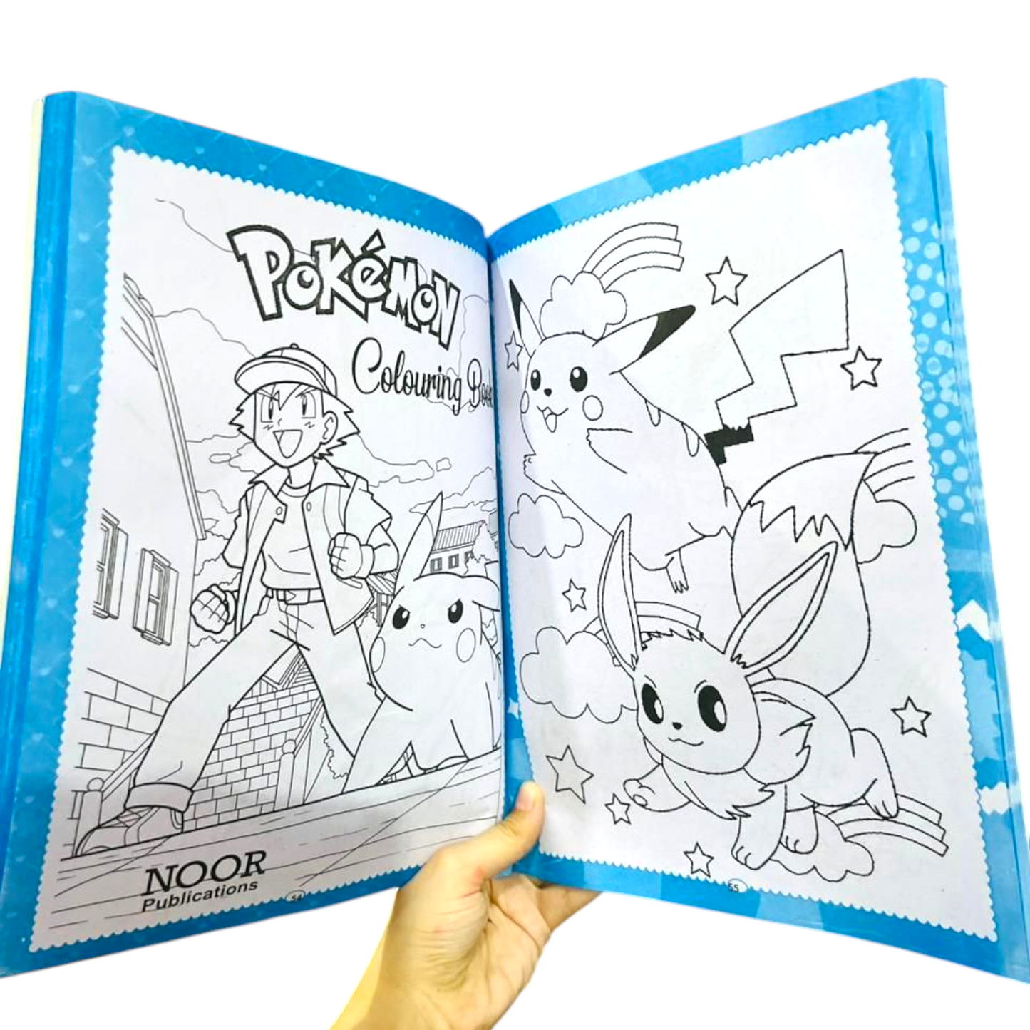 20 in 1 Characters Colouring Book