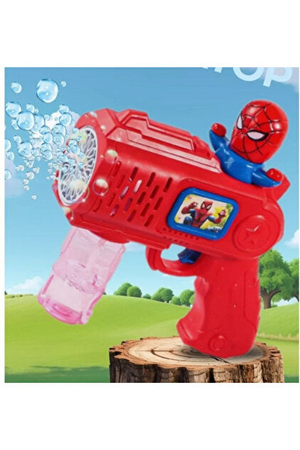 Spiderman Bubble Gun With Solution