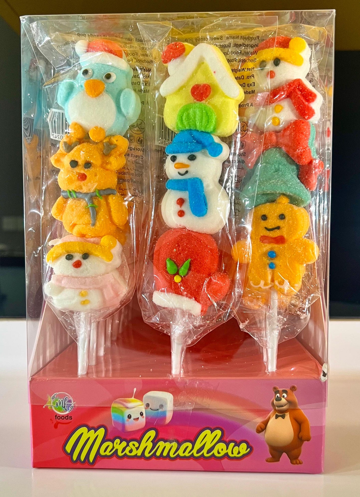 Sweet Treats Three-Step Cute Cartoon Marshmallow