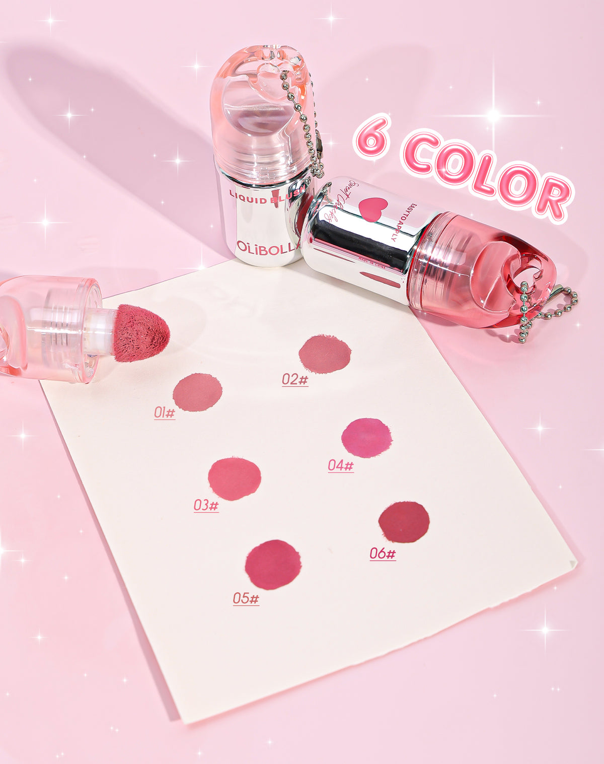 Korean Rosy Cheek Mousse Blush