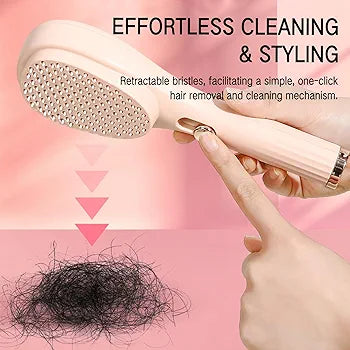 Automatic Self Cleaning Hair Brush