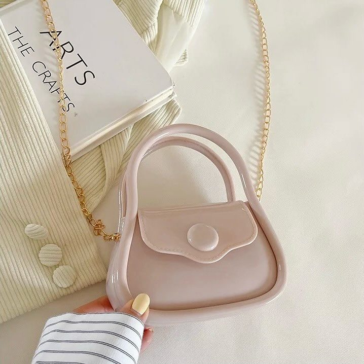 Elegant Jelly Sling Bag (With 3D Cartoons)