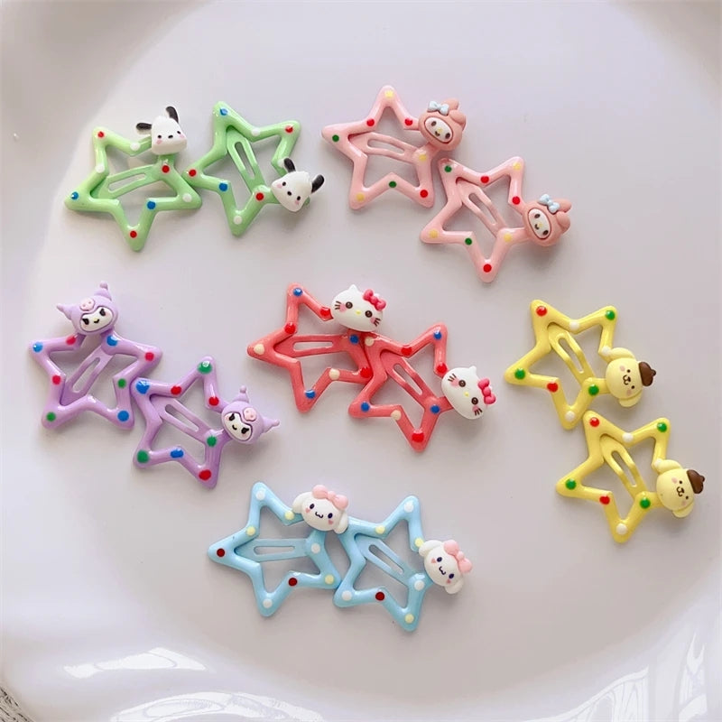 Star Tiktak Clips | Hair Pins