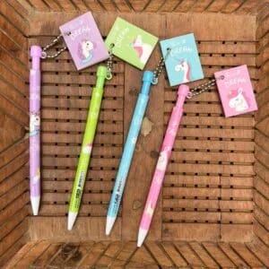 Cartoon Character Erasable Pen With Notebook