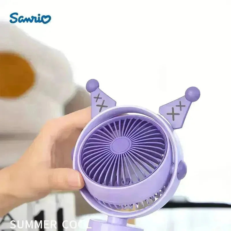 Kuromi Chargable Hand Fan